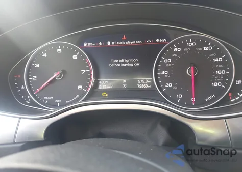 2016 Audi A7 3.0T Premium Plus z USA, uszkodzony, nr VIN WAUWGAFC0GN107511